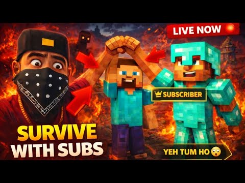 Survival Minecraft LIVE | Playing With Subscribers! #minecraft - YouTube