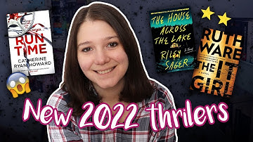 I read my most anticipated 2022 thriller releases! 😱 ARC READING VLOG [CC]