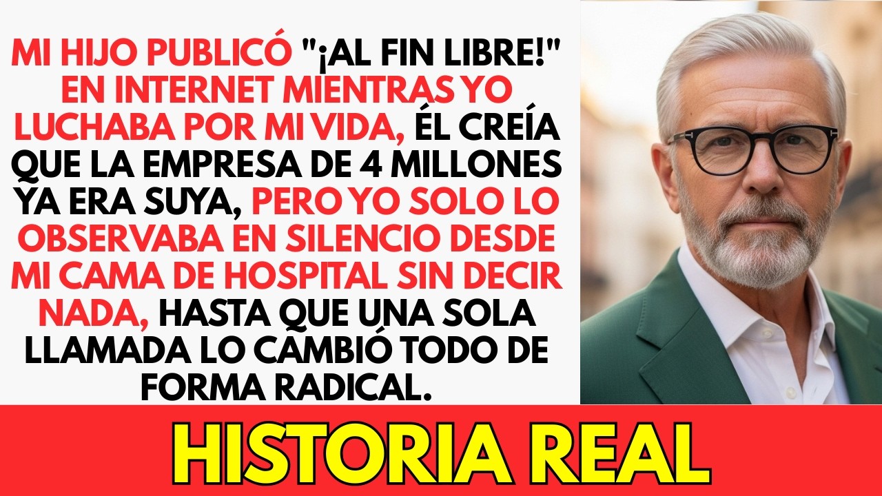 Mi hijo me abandonó en la UCI; 7 días después, cambié el testamento de $4M.