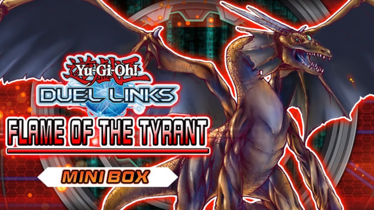 YGO Duel Links Flame Of The Tyrant Bundle New Card Sleeves mats YouTube ygo-duel-links-flame-of-the-tyrant-bundle-new-card-sleeves-mats-youtube
