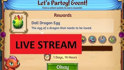 [Live Stream] Merge Dragons - Lets Partoy Event