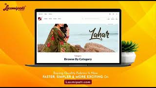 Laxmipati.com - Website Tutorial ( How to order on Laxmipati Sarees Website ) screenshot 3