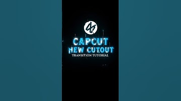 CAPCUT | NEW CUTOUT TRANSITION TUTORIAL 🔥💀 || #shorts #tutorial