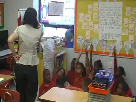 Ms. McCain visits Sisulu Walker Charter School of Harlem (K)