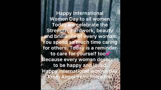 Happy international women’s day to ALL women ❤️❤️❤️