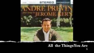 Andre Previn Play Songs by Jerome Kern - All the Things You Are