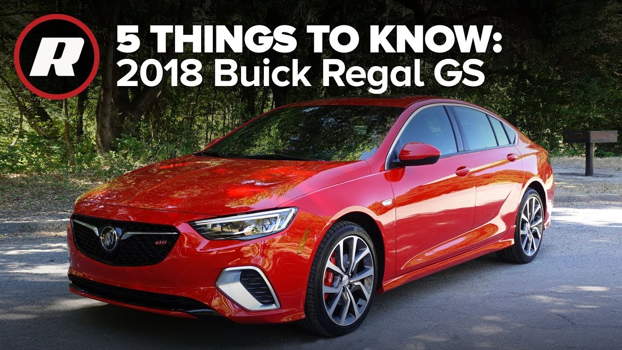 2018 Buick Regal GS: 5 things to know
