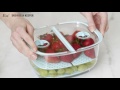 【Felli】雙寶多用保鮮盒0.48L-3入組(蔬果野餐盒) product youtube thumbnail