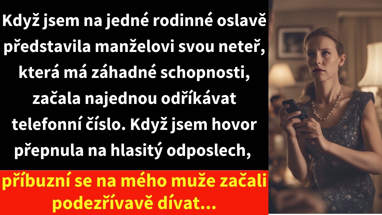Na rodinné oslavě mě manžel před všemi ponížil: „Kdy už konečně otěhotníš?“ Pak ke mně přišla moje šestiletá neteř a pošeptala mi telefonní číslo. „Zavolej na něj,“ řekla. Když jsem zavolala,...