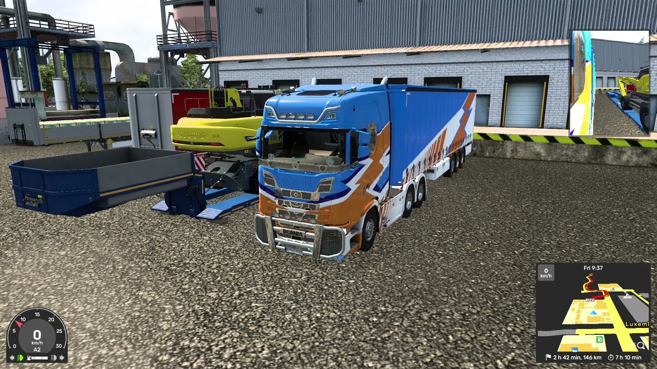 ETS2 | Scania S770 | Luxembourg -》Liége 