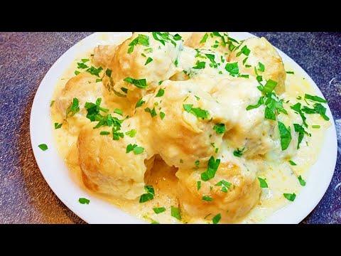 Video: How To Cook Tender Chicken Balls In Creamy Cheese Sauce