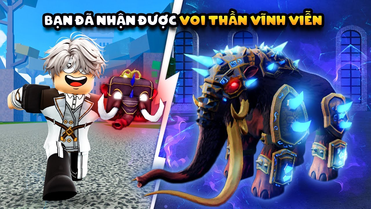 Mình RANDOM RA VOI MAMMOTH? Tóm Tắt 200 Giờ RANDOM TRÁI ÁC QUỶ UPDATE 20  Mới Trong Blox Fruit 