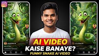Viral Snake AI Video Kaise Banaye | PixVerse AI Tutorial (Free Credits Trick ) | #ai #aivideo  screenshot 5