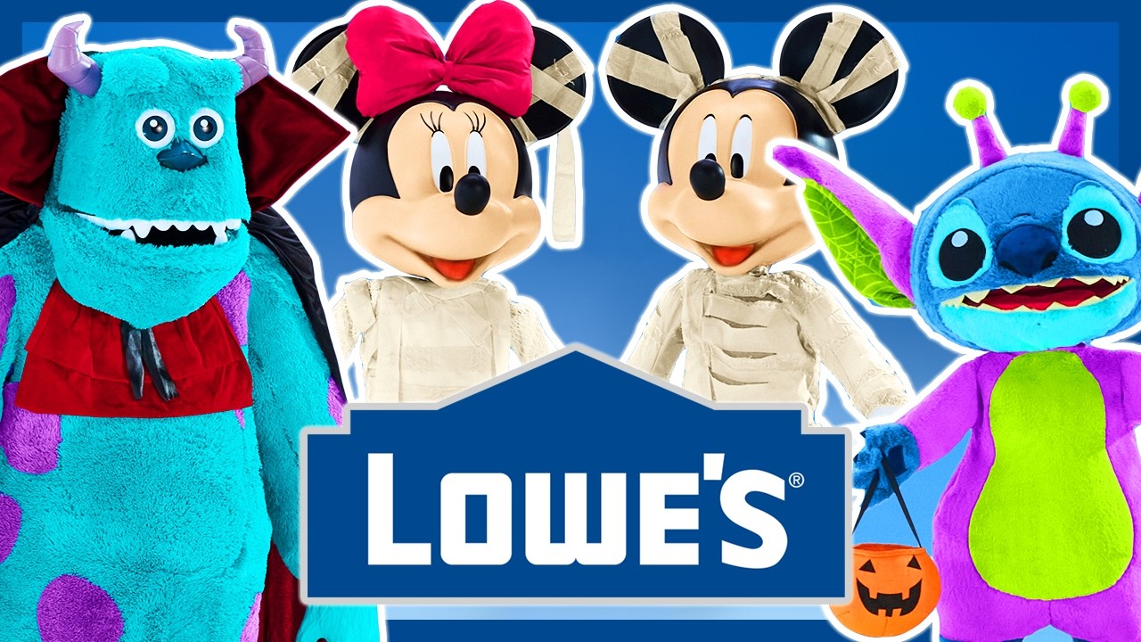 Lowe's Halloween 2026 DISNEY ANIMATRONICS LAUNCH! (Full Disney Lineup Overview)