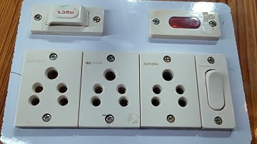 3 Socket 1 switch 1 fuse 1 indicator extension board wiring connection || Sinha Electricals