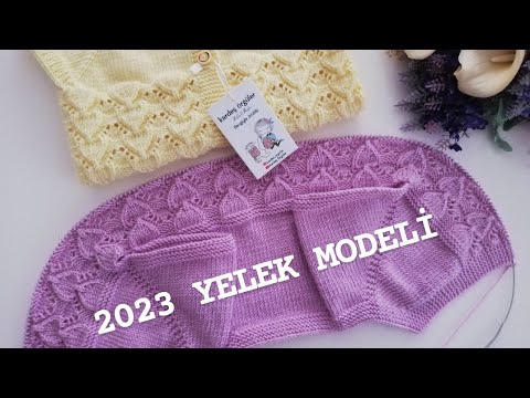BEKLENEN YELEK MODELİ ☑️ DİKİŞSİZ BEBEK YELEĞİ ☑️1 YAŞ BEBEK YELEĞİ baby sweater design