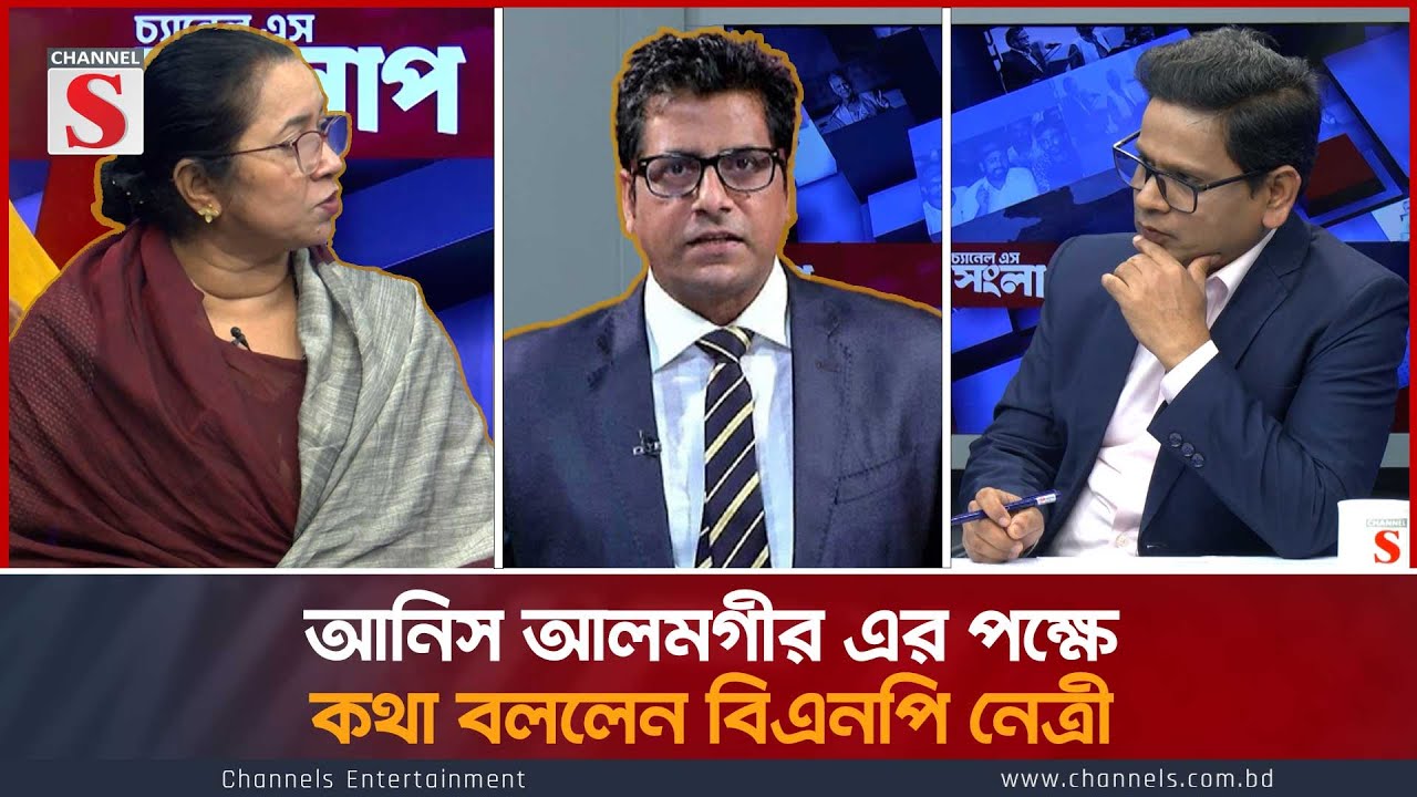 আনিস আলমগীর এর পক্ষে কথা বললেন বিএনপি নেত্রী। Channel S Songlap Mardiya Momotaj | Nilufar Chowdhury