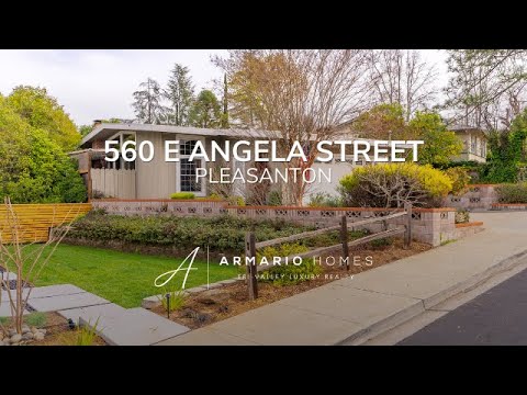560 E Angela Street, Pleasanton, CA home video tour
