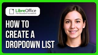 How to Create a Dropdown List in LibreOffice Calc