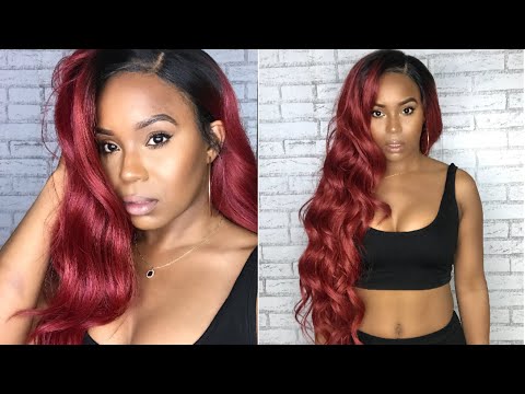 Super Long Red Wig 🚨 | Wine N’ Wigs Wednesday