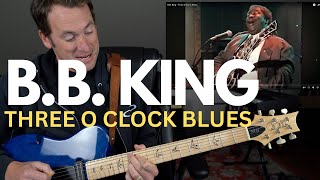 Guitar Teacher REACTS: B.B. King - Three O Clock Blues | LIVE MAGIC