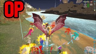 THE NEW BAT IS OP | Ark  PVP 🍭