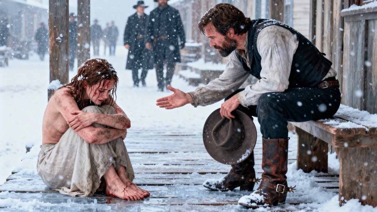 No One Would Buy Her — Abandoned Without Clothes at the Auction, Until The Cowboy Took Her In