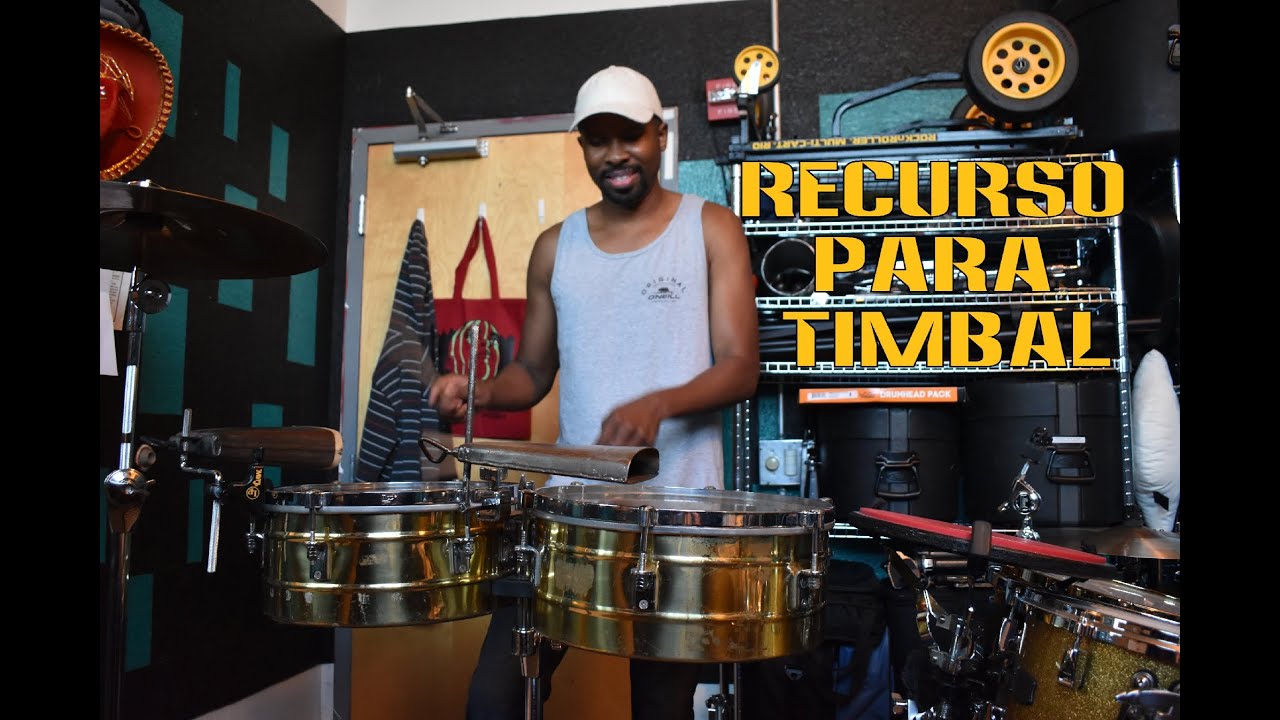 Recurso para timbal/ ENGLISH Timbale fill. YouTube