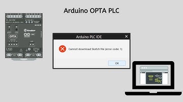 SOLVED Arduino OPTA PLC [Error: Cannot download sketch file (error code: 1)]