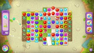 Gardenscapes 2504 Super Hard Level - 15 moves - NO BooSTERS