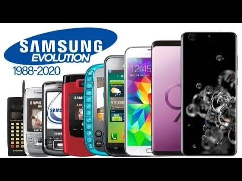 Samsung Evolution of 1988-2020