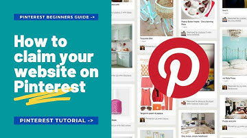 Claim Website on Pinterest - Easily Verify WordPress Site on Pinterest - Index Website on Pinterest