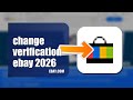 How To Change Verification Method On eBay 2026 (STEP BY STEP)