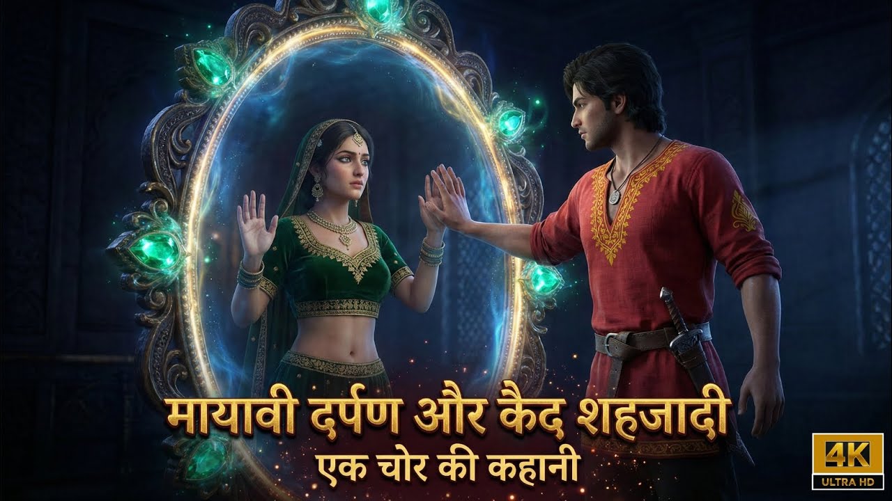 "जादुई आईने में कैद शहज़ादी : और एक चोर की दास्तान" 