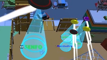 FLYUFO IO  ( Hole.io )  Map Control: 100.00% - Big Hole WORLD RECORD #8