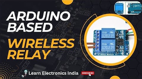 Arduino-Based Wireless Relay-Controlled Power- using Proteus