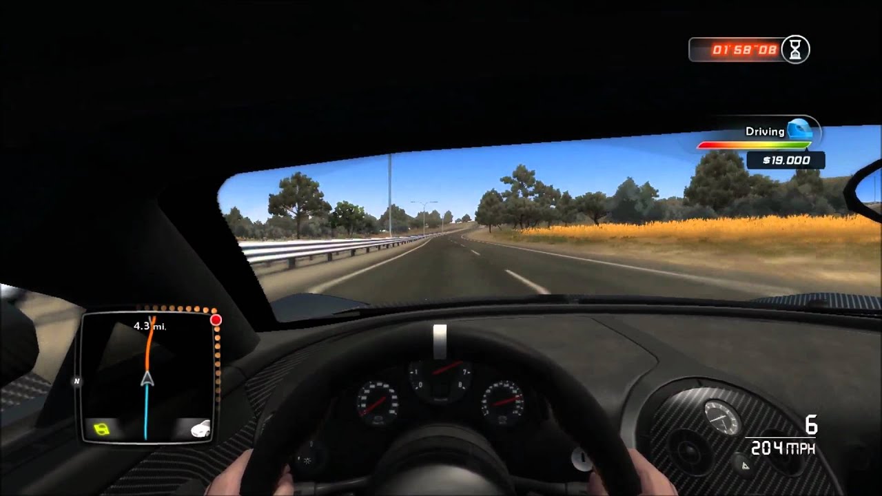 Test Drive Unlimited 2 : Bugatti Veyron 200mph+ [HD] (PC) Drayke gaming