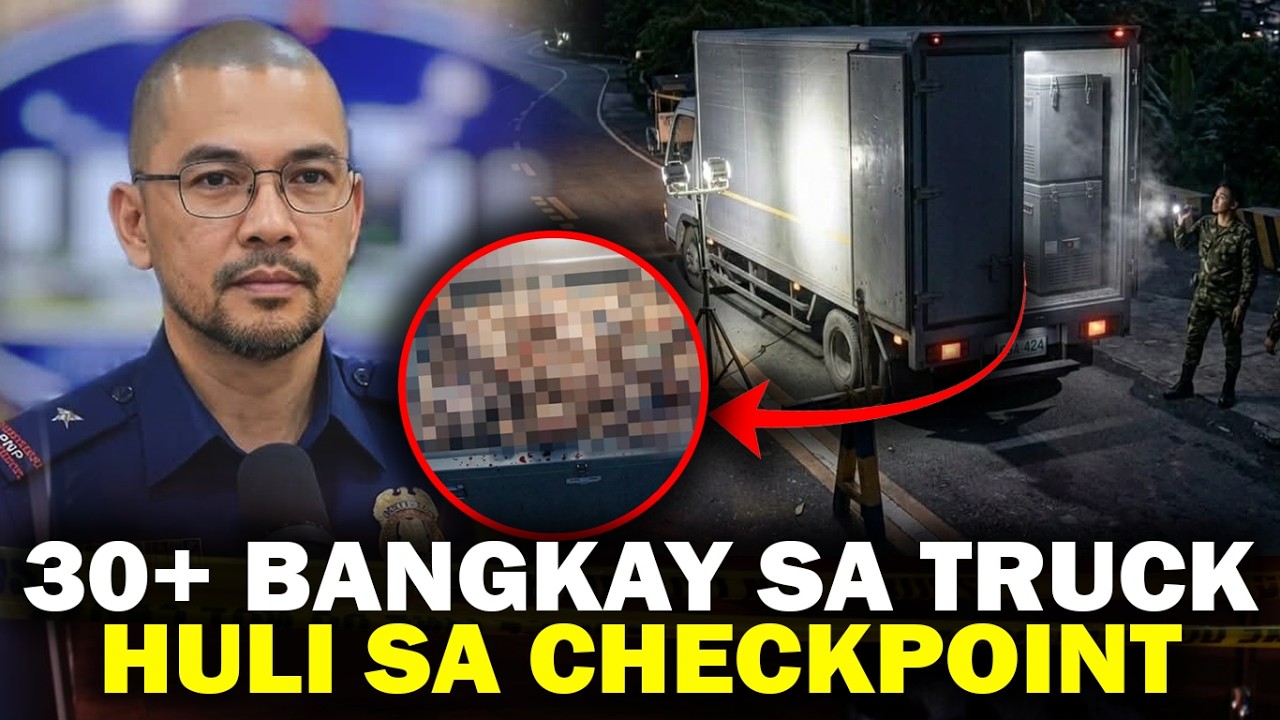 GRABE, NAHARANG SA CHECKPOINT ANG TRUCK NA ITO - Tagalog Crime Story