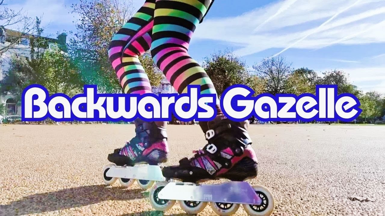 Wizard Skating Backward Fakie Gazelle: description & explanation of the entry cusp vs straight line