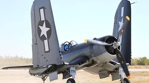 2011 Jacqueline Cochran Air Show - F4U Corsair Aer...