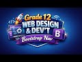 Grade 12 Web Design and Dev't for navigation bar to amharic vidio