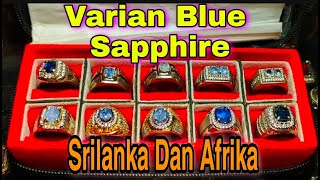 BLUE SAPPHIRE JENIS INI PILIHAN PALING TEPAT II BALI GEMSTONE MARKET (INDONESIA). 