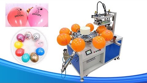 1 Color Balloons Screen Printing Machine GW-BL-B