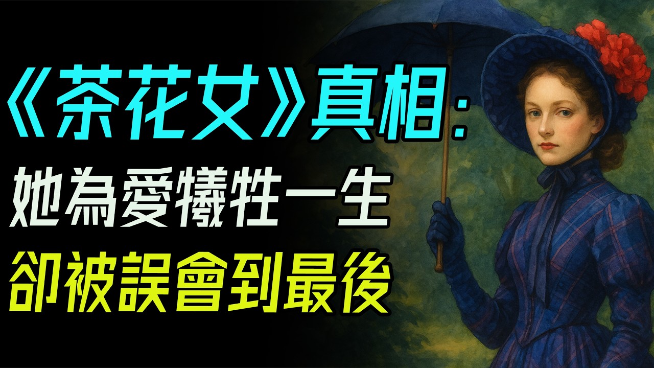 真人真事！渣男父親逼死絕世名妓？小仲馬血淚寫就《茶花女》贖罪傳奇！#茶花女 #真實原型 #愛與犧牲 #悲劇女性 #小仲馬 #CamelliaLady #TrueStory #TragicLove