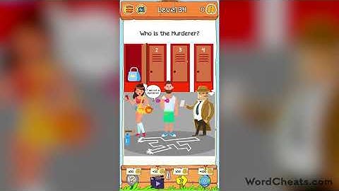 Braindom 2 Level 34 - Who is the Murderer?