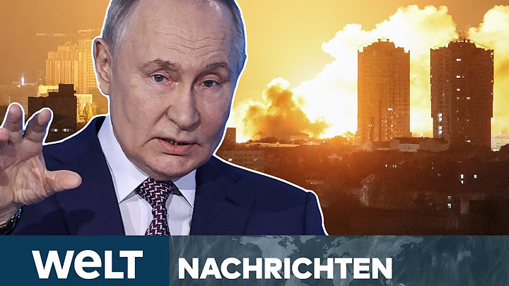 PUTINS KRIEG: Russlands Rache! Heftige Angriffe! Drohnen und Raketen treffen Ukraine | WELT STREAM