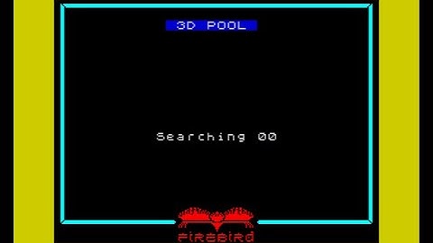3D Pool Review for the Sinclair ZX Spectrum by John Gage