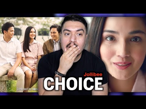 Discovering Jollibee Commercials! 'CHOICE' | Foreigner FIRST TIME Reaction