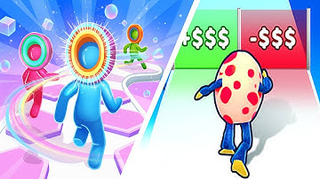 Layer Man 3D Vs Monster Egg - Satisfying Mobile games Walkthrough