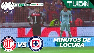 DE LOCURA ¡VOLPI FALLA 2 PENALES EN 5 MINUTOS! | Toluca vs Cruz Azul | CL2024  Liga Mx J17 | TUDN